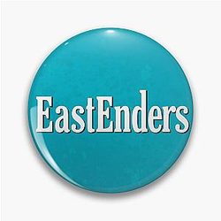 Cyan Eastenders Pin
