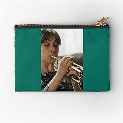 Eastenders legends Sonia with a trumpet Zipper Pouch
