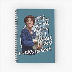 Dot Cotton Spiral Notebook