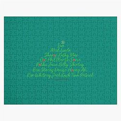 Eastenders Characters Christmas Tree Jigsaw Puzzle