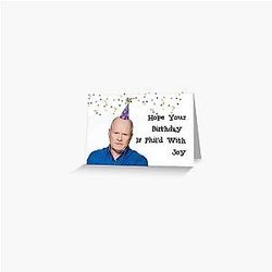 Eastenders birthday card