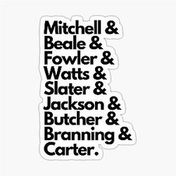 Eastenders Families & Design Sticker