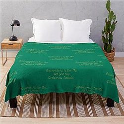 Eastenders is for life not just the Christmas special Throw Blanket