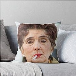 Eastenders Legends Dot Cotton Throw Pillow