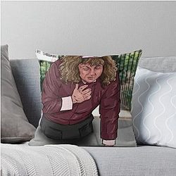 Celebrating the Icon of Heather Trott from Eastenders Throw Pillow