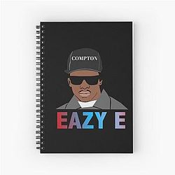 The Eazy E spiral notebook.