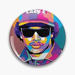 Eazy E in WPAP Style Pin