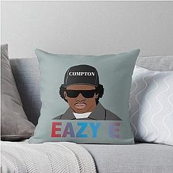 Eazy E Throw Pillow