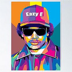 Eazy E in WPAP Style Poster