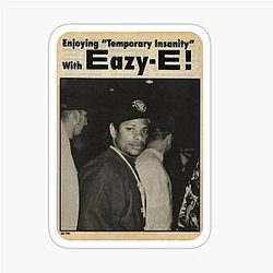 Eazy E Sticker