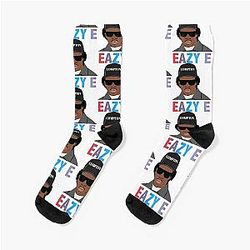 Eazy E Illustration Socks