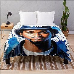 Eazy E from N.W.A Throw Blanket