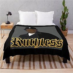 Eazy E "Ruthless" Art Poster Throw Blanket