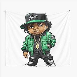 Eazy E rapper from N.W.A Tapestry
