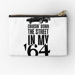 CRUISIN DOWN THE STREET IN MY 64 EZY E Zipper Pouch