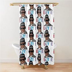 Eazy E illustration Shower Curtain