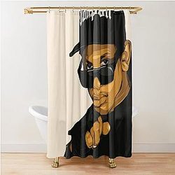 Eazy E Godfather of Gangsta Rap Shower Curtain