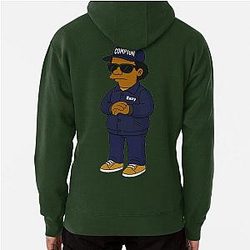 Eazy E Cartoon Pullover Hoodie