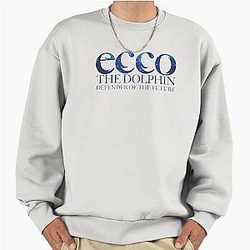 Ecco The Dolphin Defender of the Future Oversized Sweatshirt