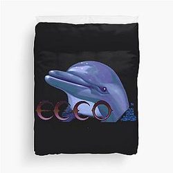 Ecco the Dolphin (Genesis) Duvet Cover