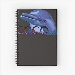 Ecco the Dolphin (Genesis) Spiral Notebook