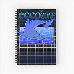 Ecco The Dolphin Spiral Notebook