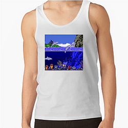 Ecco The Dolphin Merch Ecco The Dolphin Tank Tops