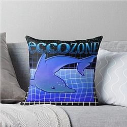 Ecco the Dolphin - Ecco Zone Throw Pillow