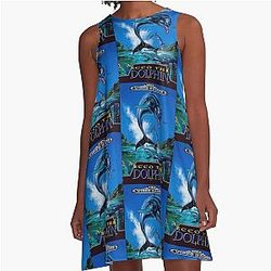 Ecco the Dolphin - Retro Video Games Dress