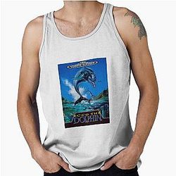 Ecco the Dolphin Retro Video Game Tank Top