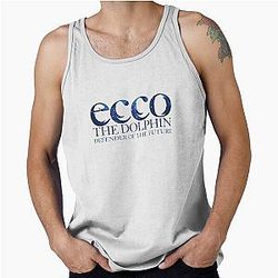 Ecco the Dolphin Defender of the Future Tank Top
