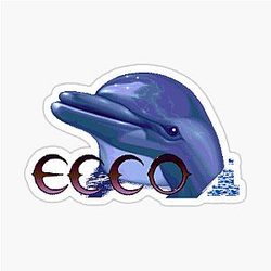 Ecco the Dolphin (Genesis) - Gift Sticker