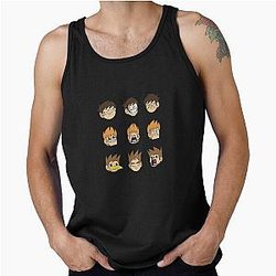 Eddsworld Eddmoji Funny Tank Top
