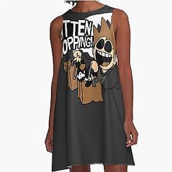 Eddsworld Kitten A-Line Dress