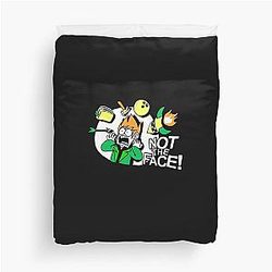 Eddsworld Not the Face Duvet Cover