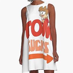 TOM SUCKS in  Eddie's World A-Line Dress
