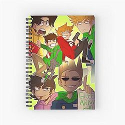 Eddsworld Reverse Spiral Notebook