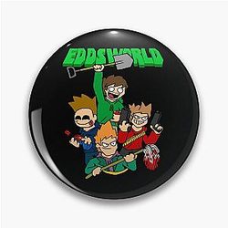 Eddsworld Video Game Pin