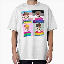 Eddsworld Pride Month Oversized T-Shirt