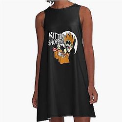 Eddsworld Kitten A-Line Dress