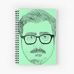 Eddy Burback Police Sketch Notebook