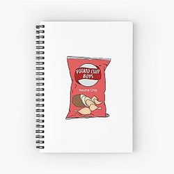 Potato Chip Boys - Gus Johnson & Eddy Burb-bæk Spiral Notebook