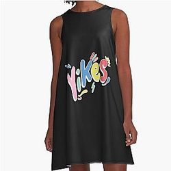 Eddy Burback Yikes Logo A-Line Dress