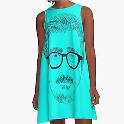Eddy Burback Police A-Line Dress
