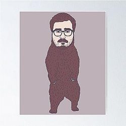 Eddy Burback - Bear Man Poster
