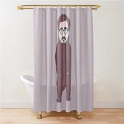 Eddy Burback - Bear Man Canyons Valley Shower Curtain