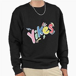 Eddy Burback Merch Yikes Logo Pullover Sweatshirt