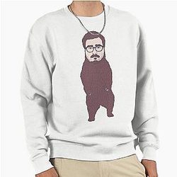 Eddy Burback - Bear Man Canny Valley Pullover Sweatshirt