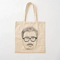 Eddy Burback Police Sketch Cotton Tote Bag