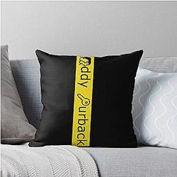 Eddy Burback Throw Pillow, The Real Thing.